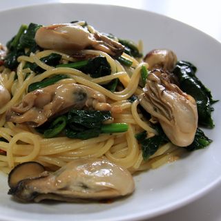 20121202_KakiPeperoncinoSpaghetti 02
